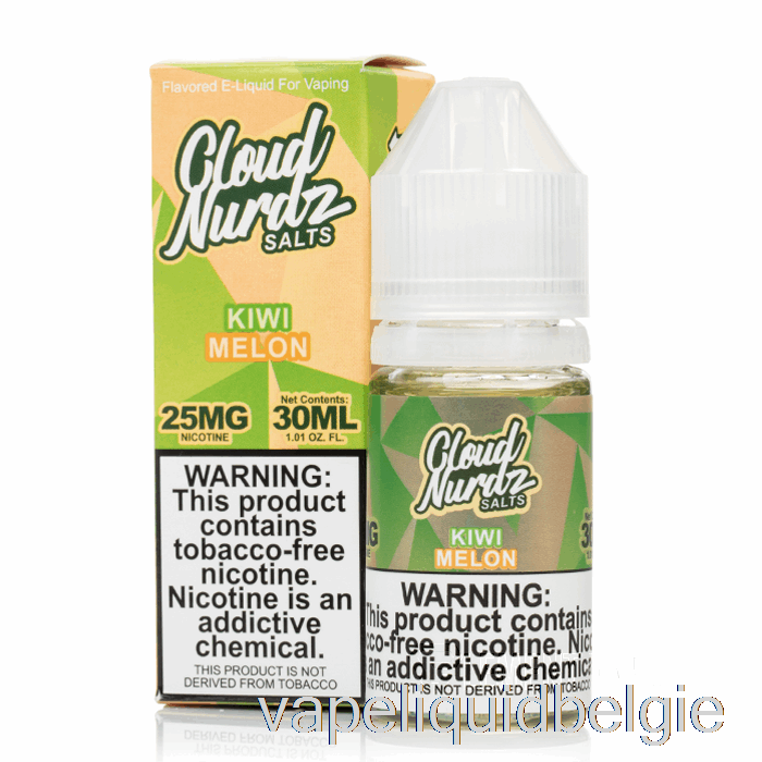 Vape Vloeibare Kiwimeloen - Cloud Nurdz-zouten - 30 Ml 25 Mg